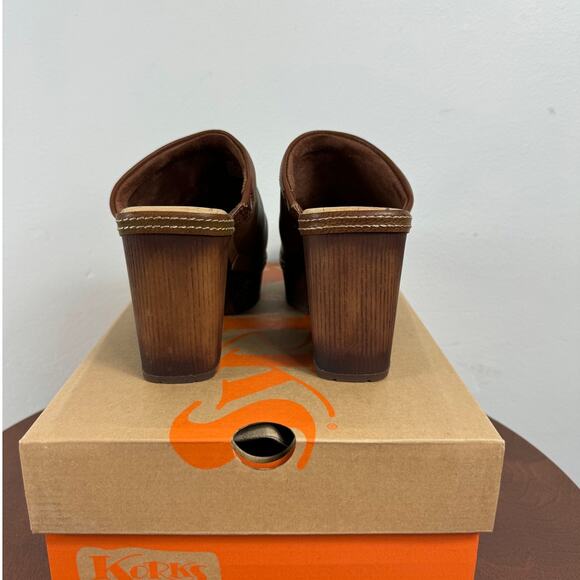 KORKS Lori Clog in Tan/brown Size 6 - Picture 8 of 10